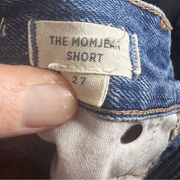 Madewell Mom Jean Short in Streamside Wash‎ Size 27 - Picture 5 of 9